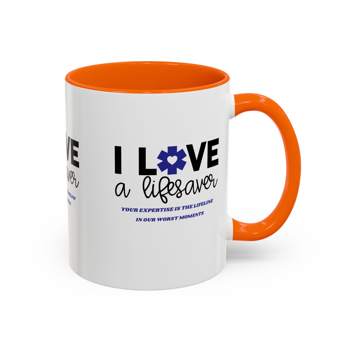 EMS Accent Coffee Mug – Your expertise is the lifeline in our worst moments
