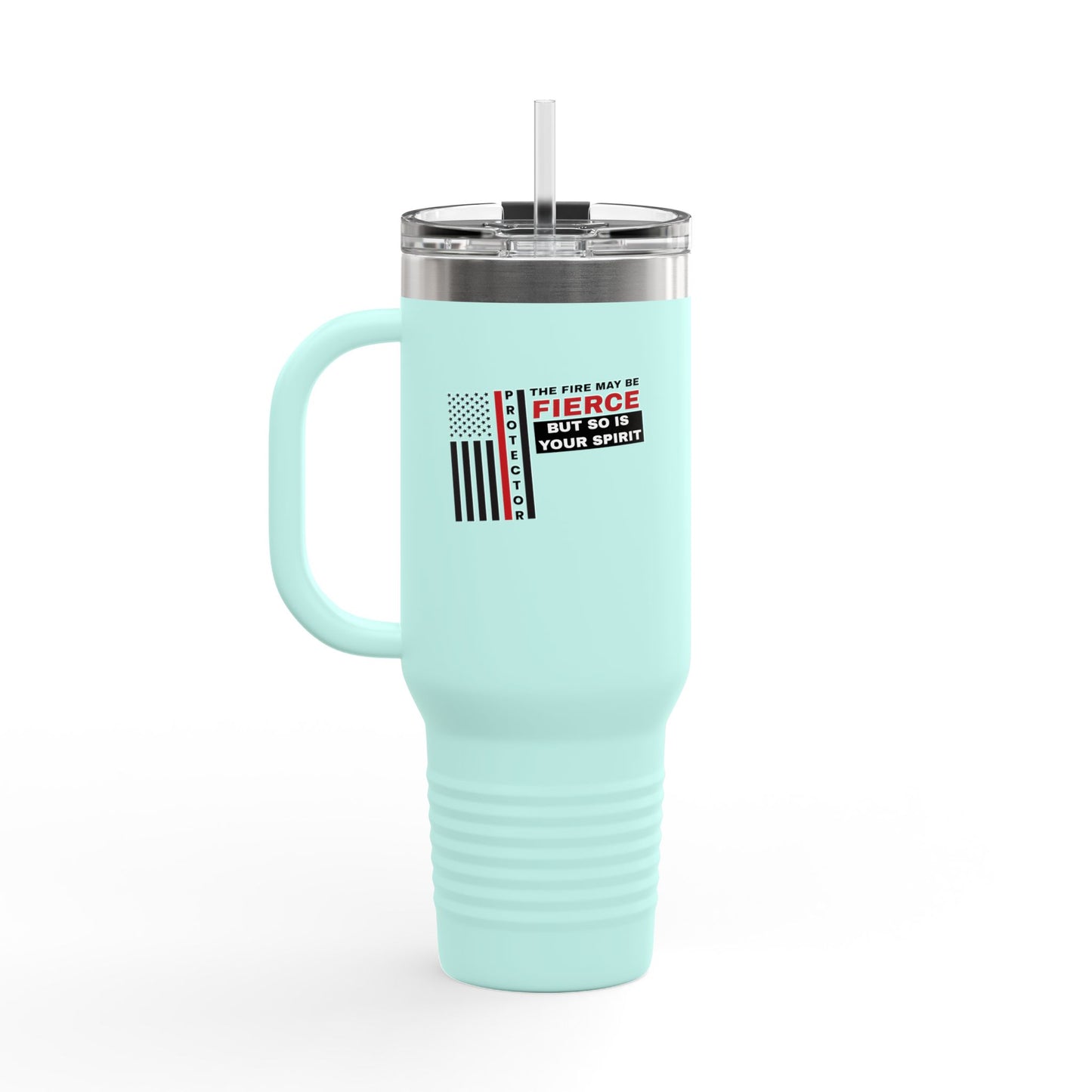 Firefighter Insulated Travel Mug, 40oz – The fire may be fierce, but so is your spirit
