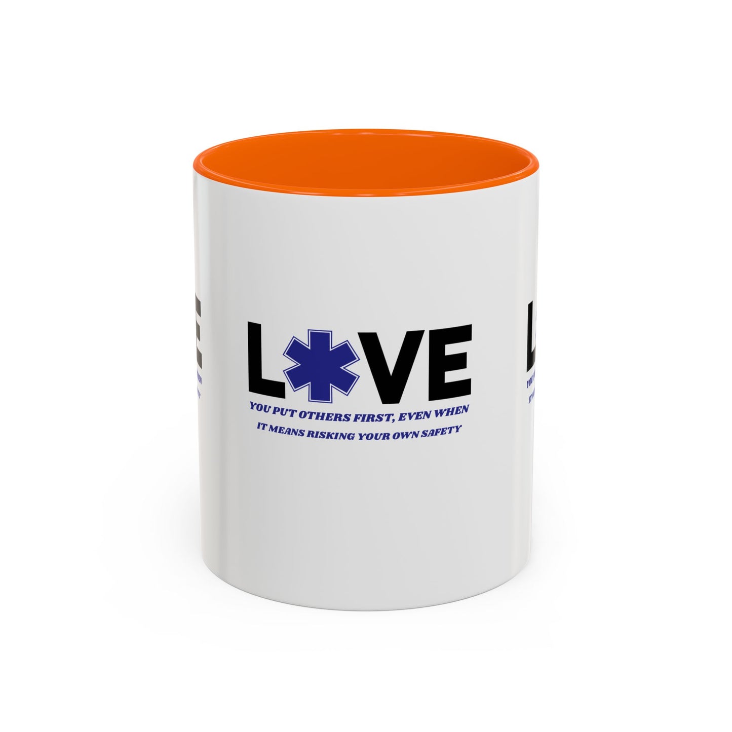 EMS Accent Coffee Mug – You put others first, even when it means risking your own safety