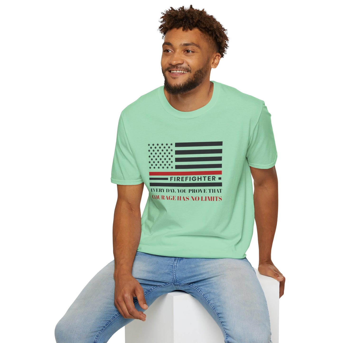Firefighter Softstyle T-Shirt – Every day, you prove that courage has no limits
