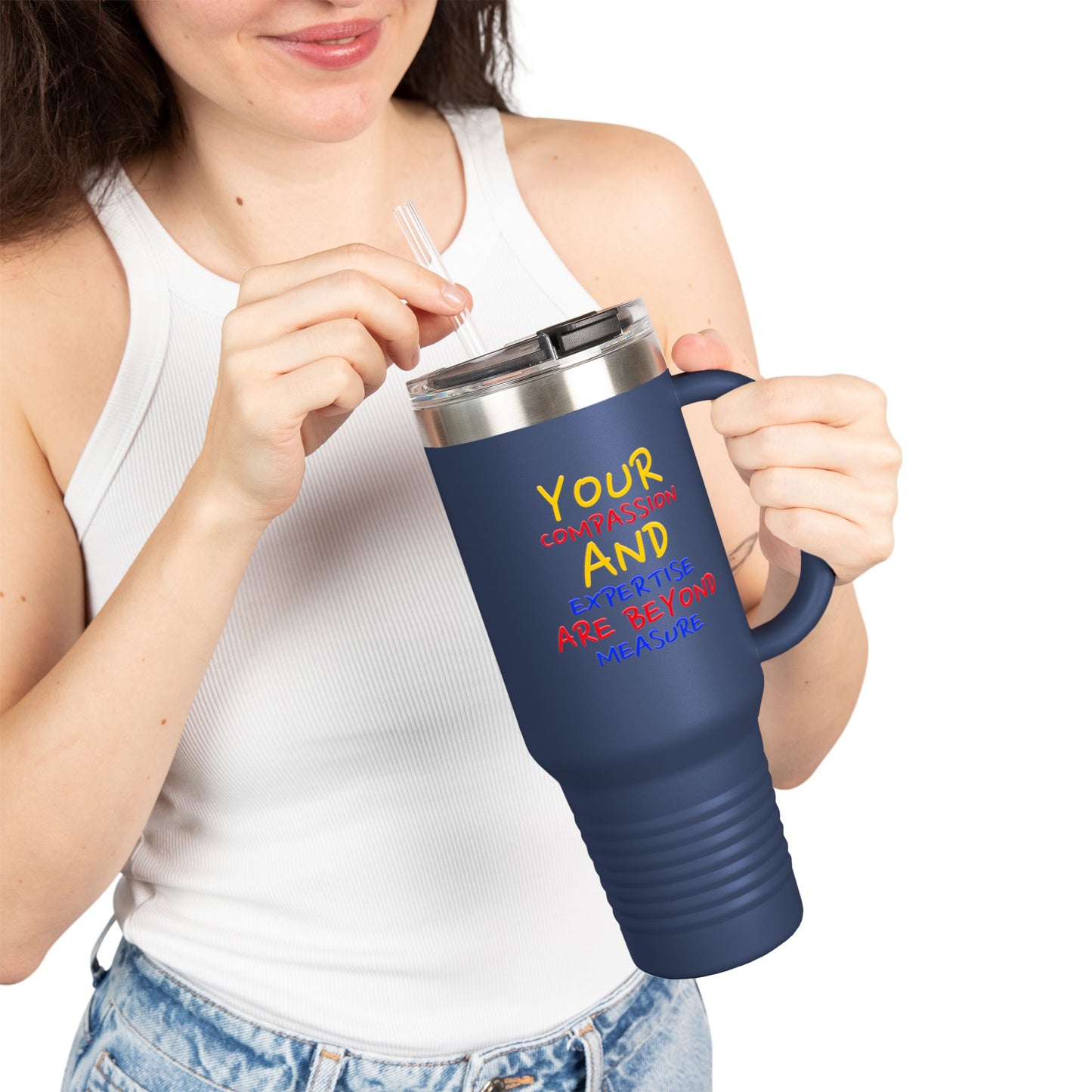 EMS Insulated Travel Mug, 40oz - Your compassion and expertise are beyond measure