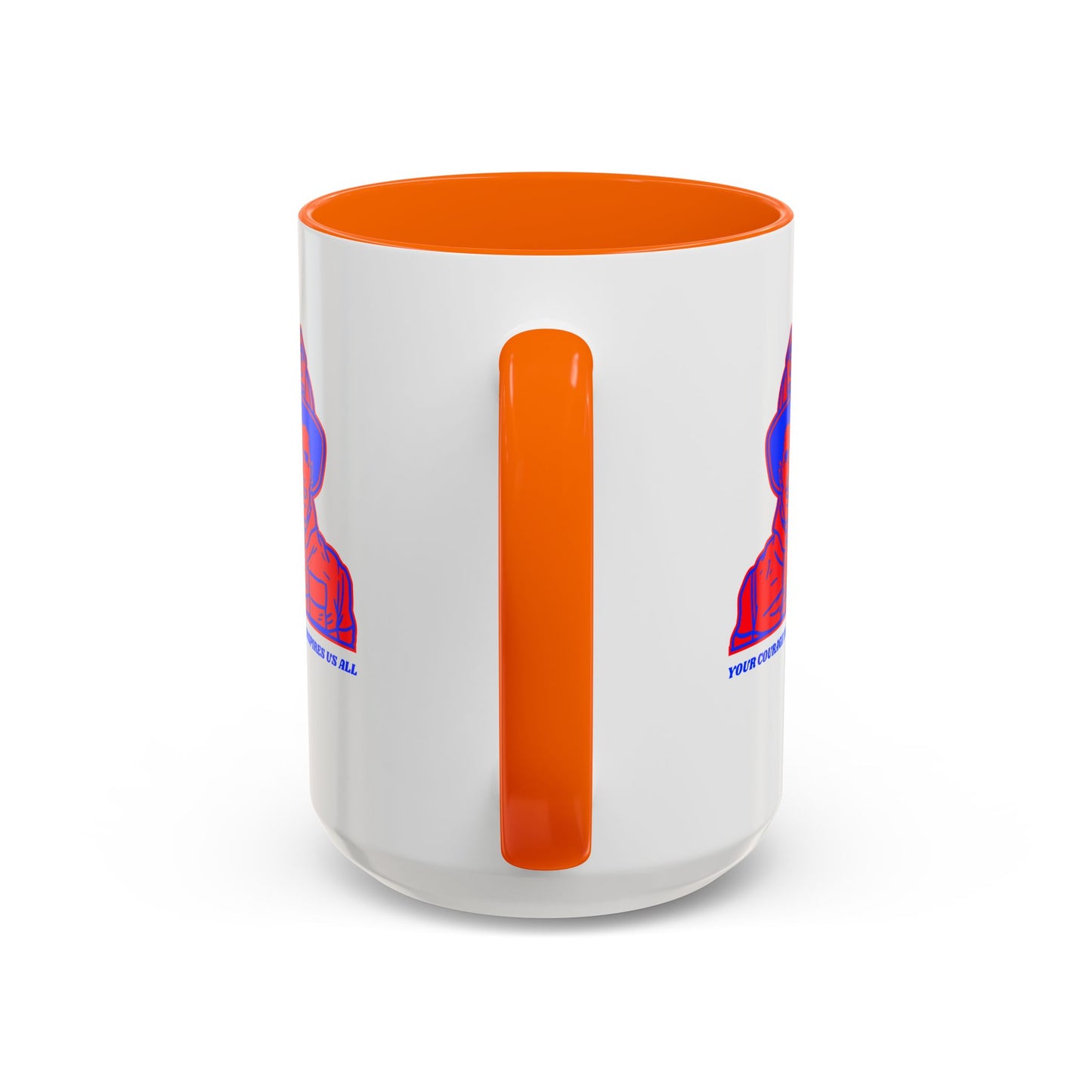 Firefighter Accent Coffee Mug – Your courage inspires us all
