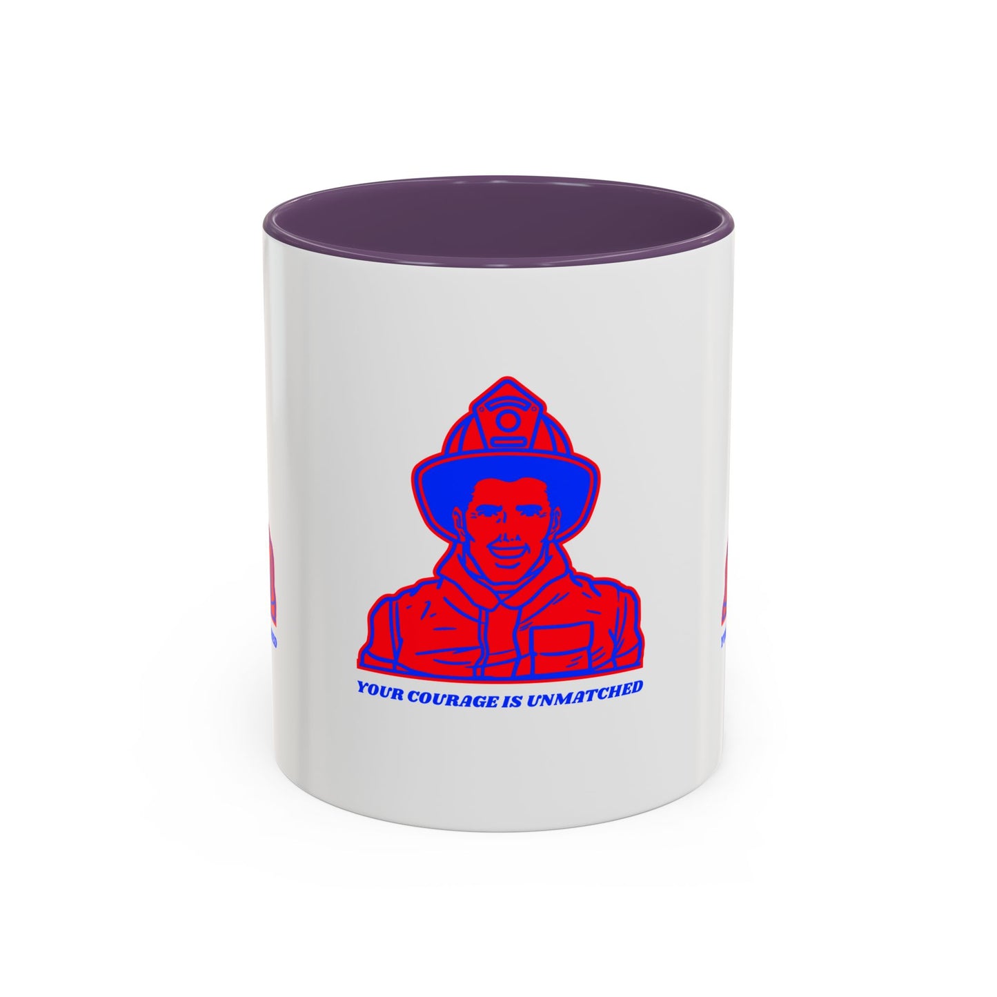 Firefighter Accent Coffee Mug – Your courage is unmatched