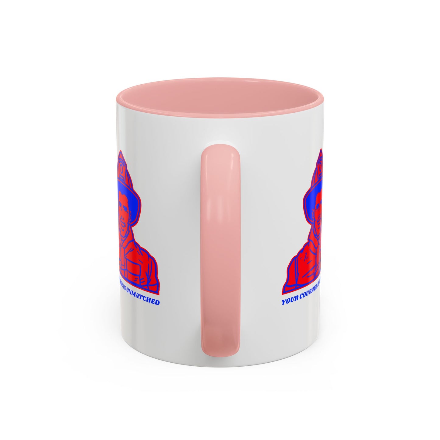 Firefighter Accent Coffee Mug – Your courage is unmatched