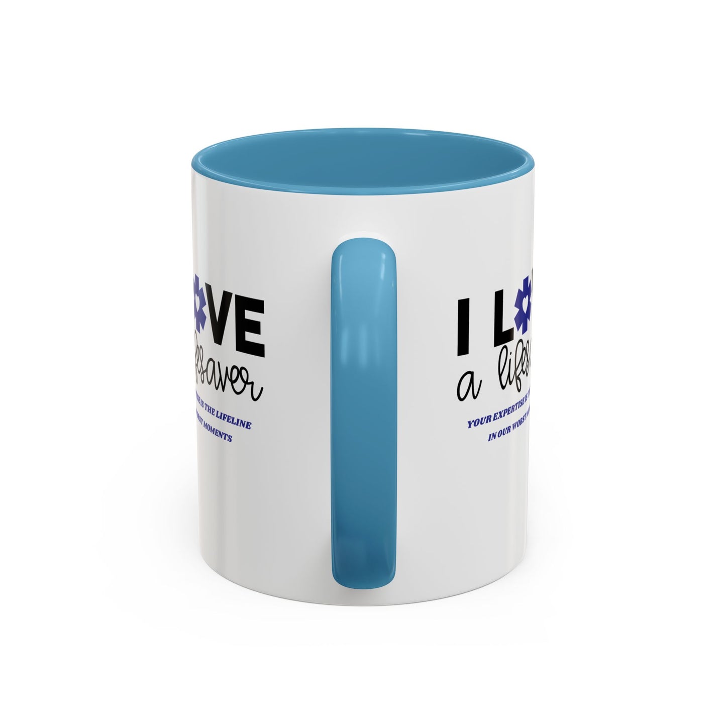EMS Accent Coffee Mug – Your expertise is the lifeline in our worst moments