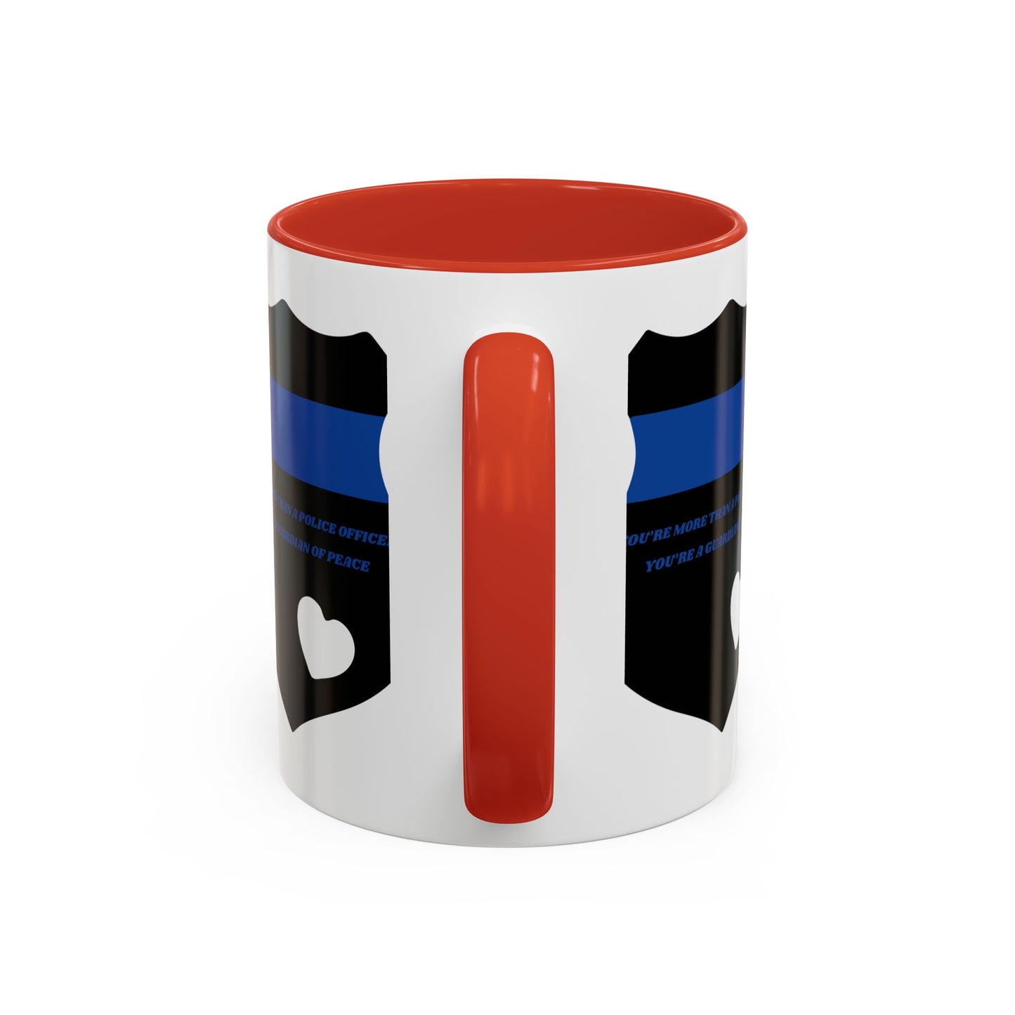 Police Accent Coffee Mug – You’re more than a police officer—you’re a guardian of peace