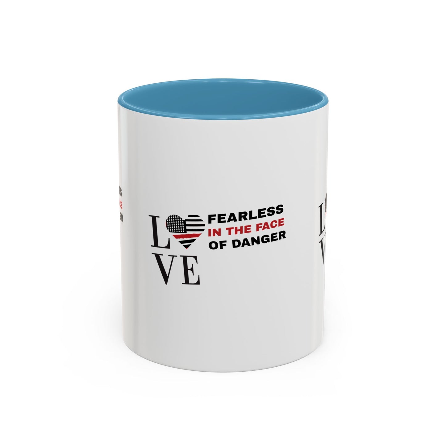 Firefighter Accent Coffee Mug – Fearless in the face of danger