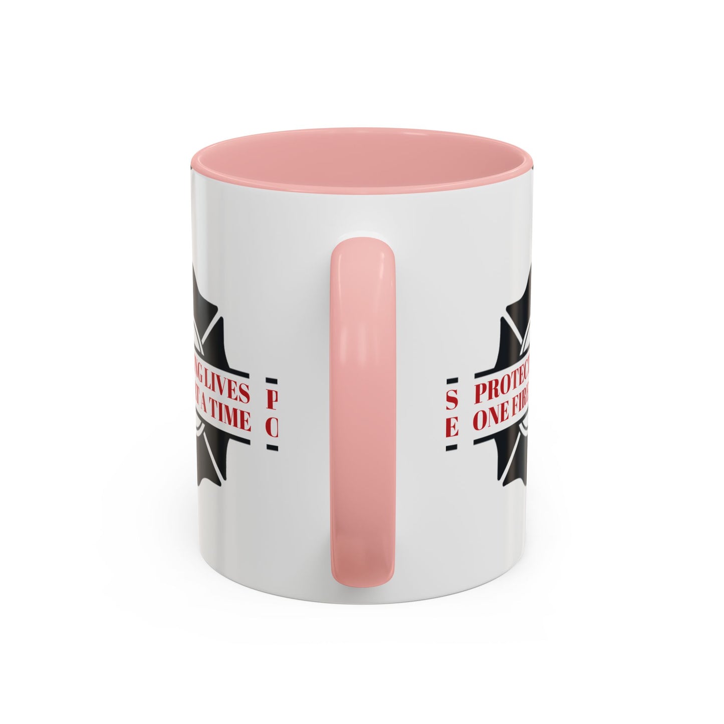 Firefighter Accent Coffee Mug – Protecting lives, one fire at a time
