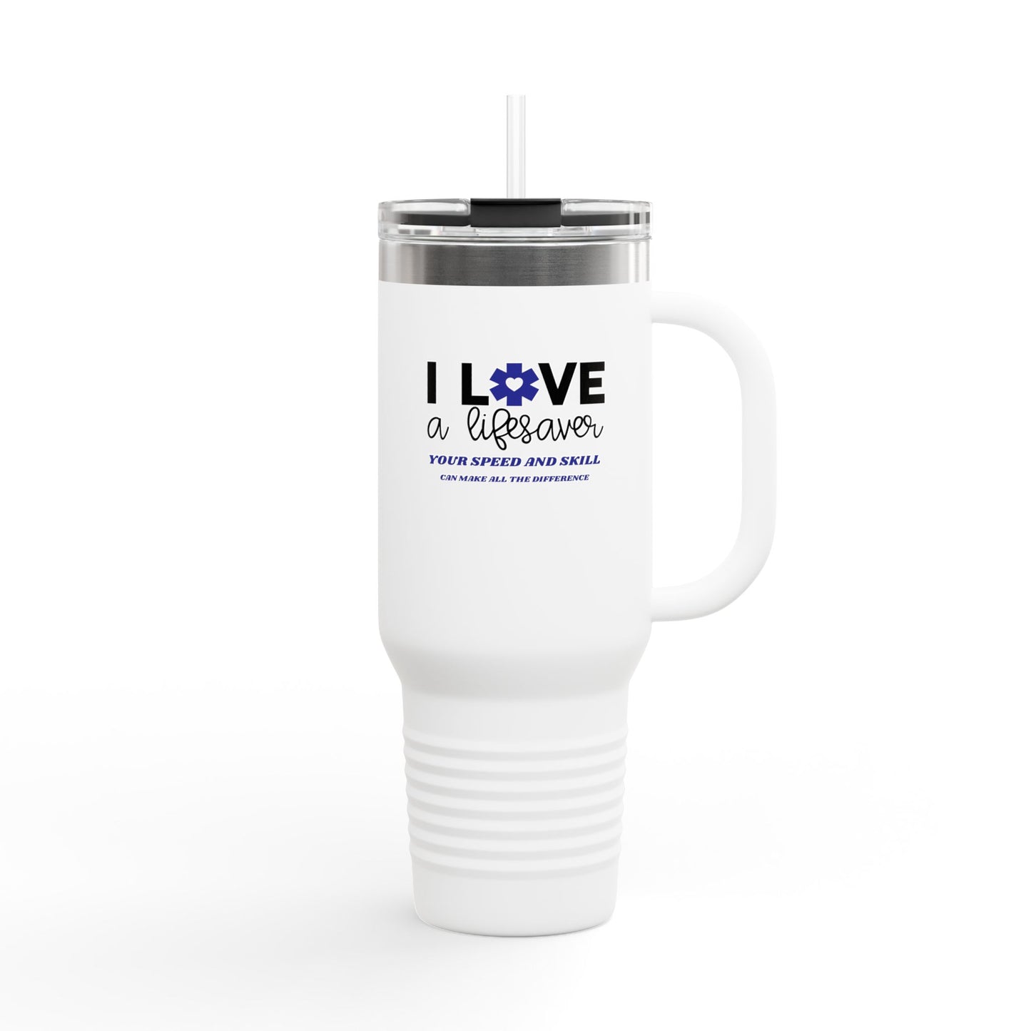EMS Insulated Travel Mug, 40oz - Your speed and skill can make all the difference