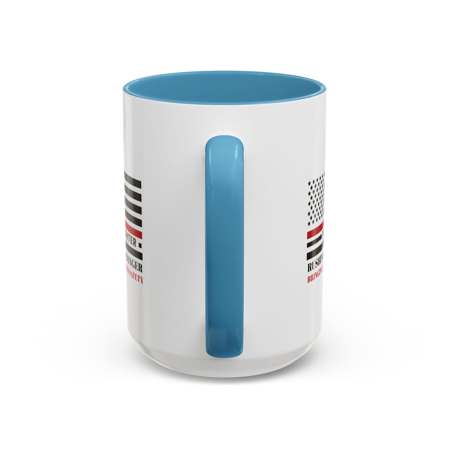 Firefighter Accent Coffee Mug – Rushing into danger, bringing others to safety