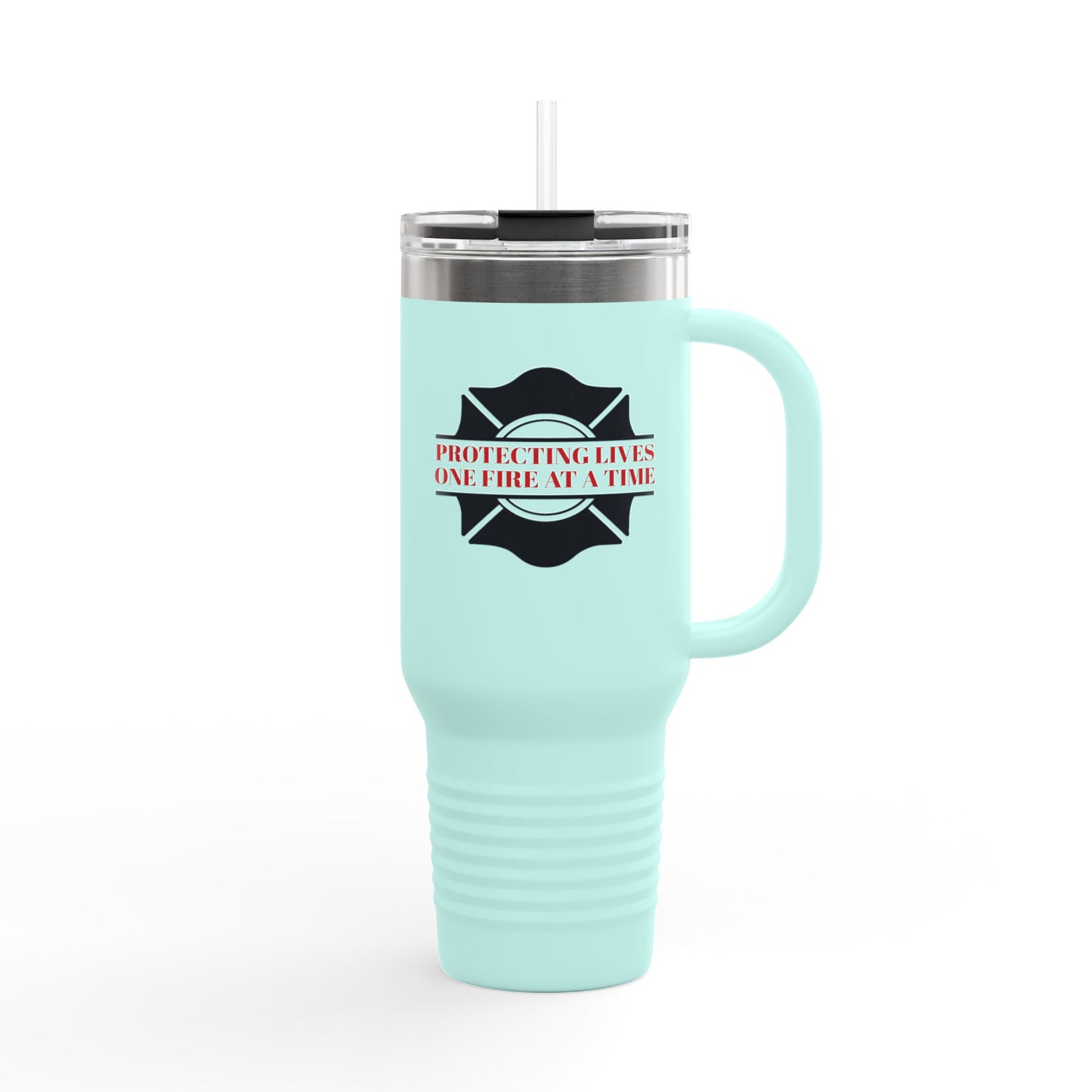 Firefighter Insulated Travel Mug, 40oz – Protecting lives, one fire at a time