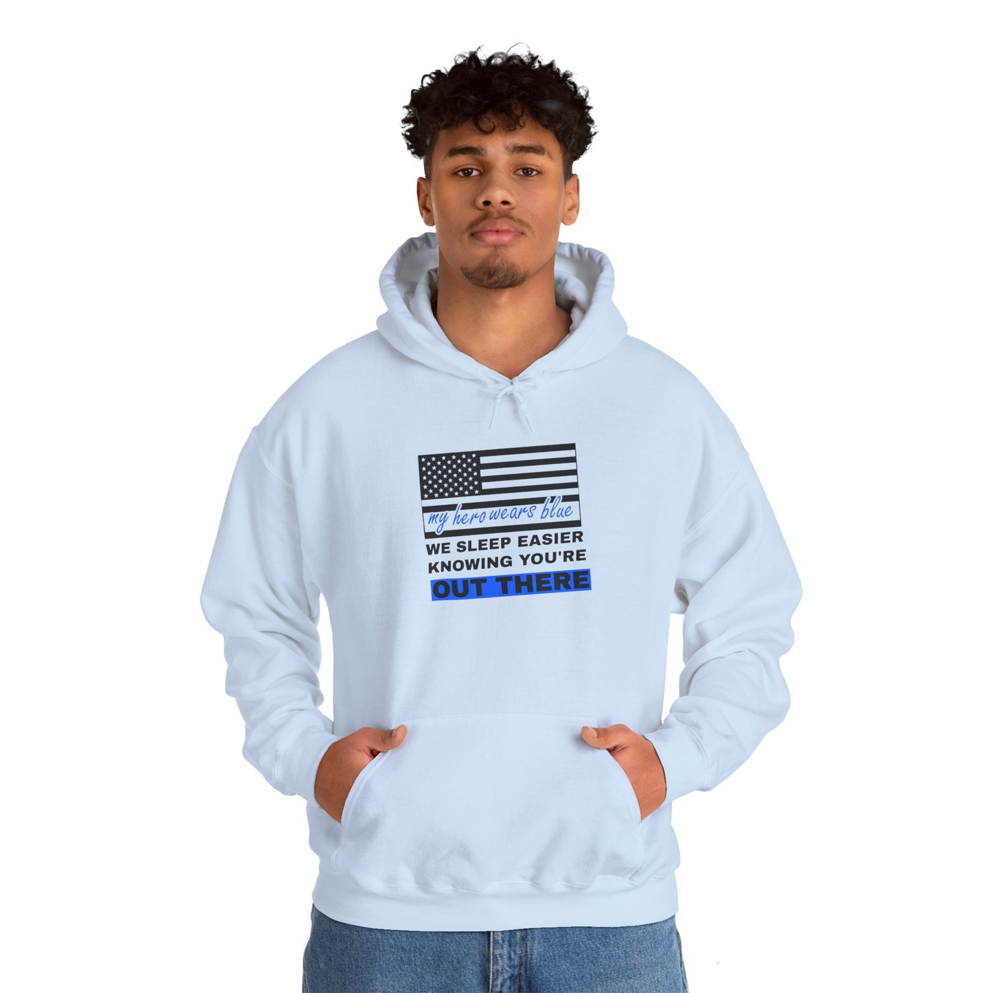 Police Hooded Sweatshirt – We sleep easier knowing you're out there
