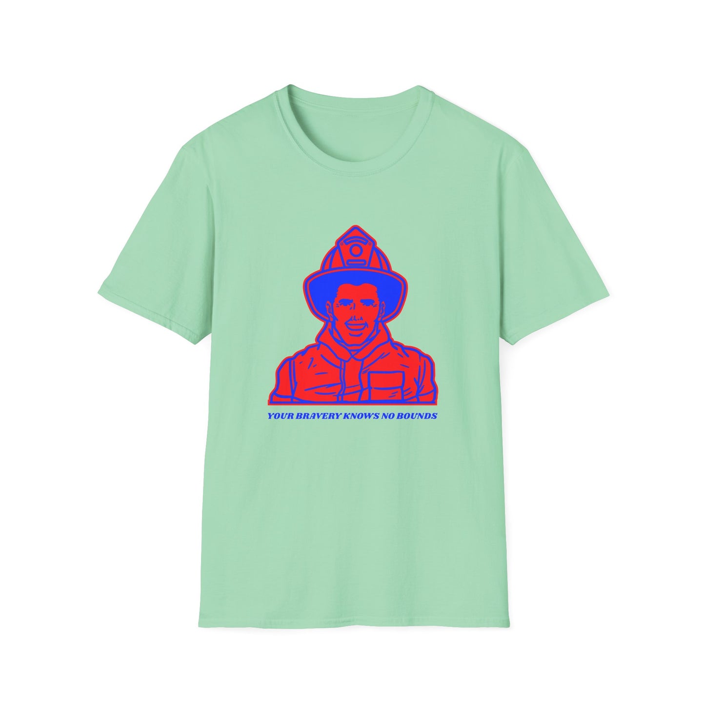 Firefighter Softstyle T-Shirt – Your bravery knows no bounds