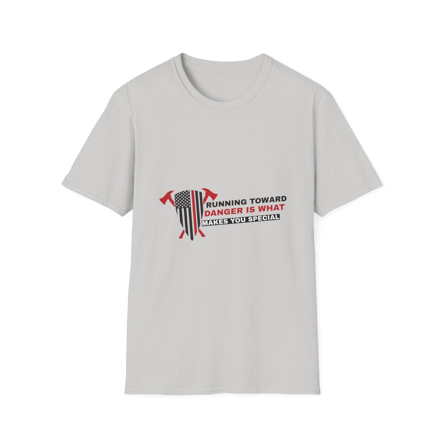 Firefighter Softstyle T-Shirt – Running toward danger is what makes you special
