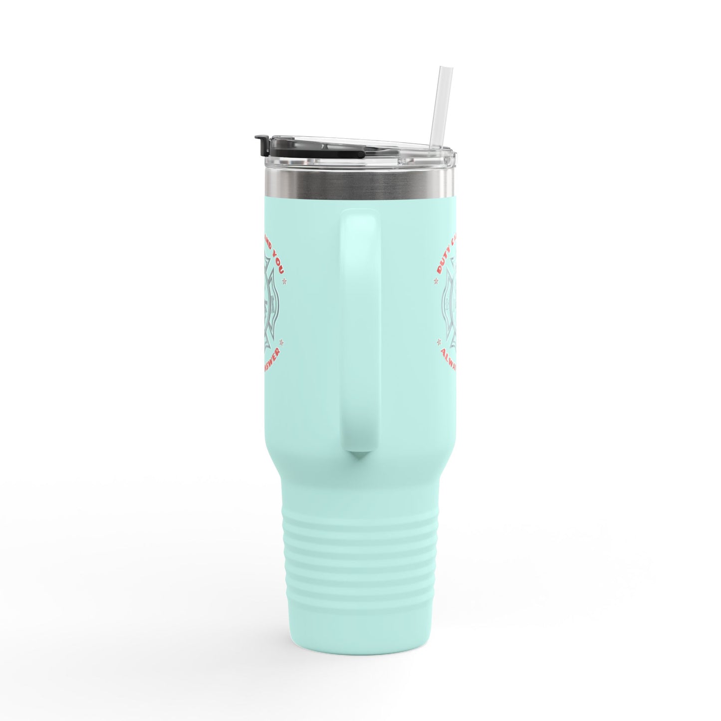 Firefighter Insulated Travel Mug, 40oz – Duty calls, and you always answer