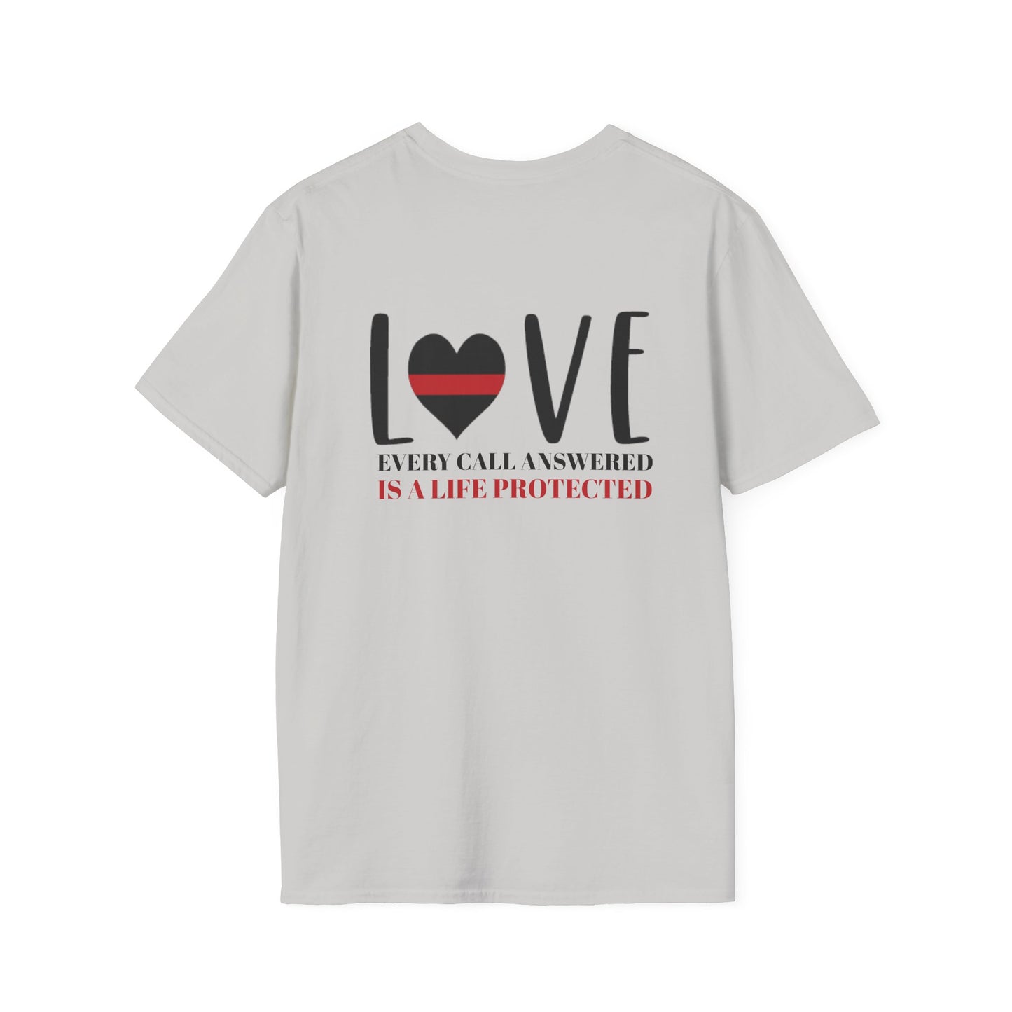 Firefighter Softstyle T-Shirt – Every call answered is a life protected
