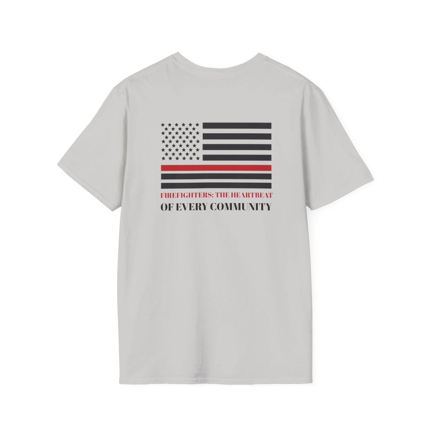 Firefighter Softstyle T-Shirt – Firefighters: The heartbeat of every community