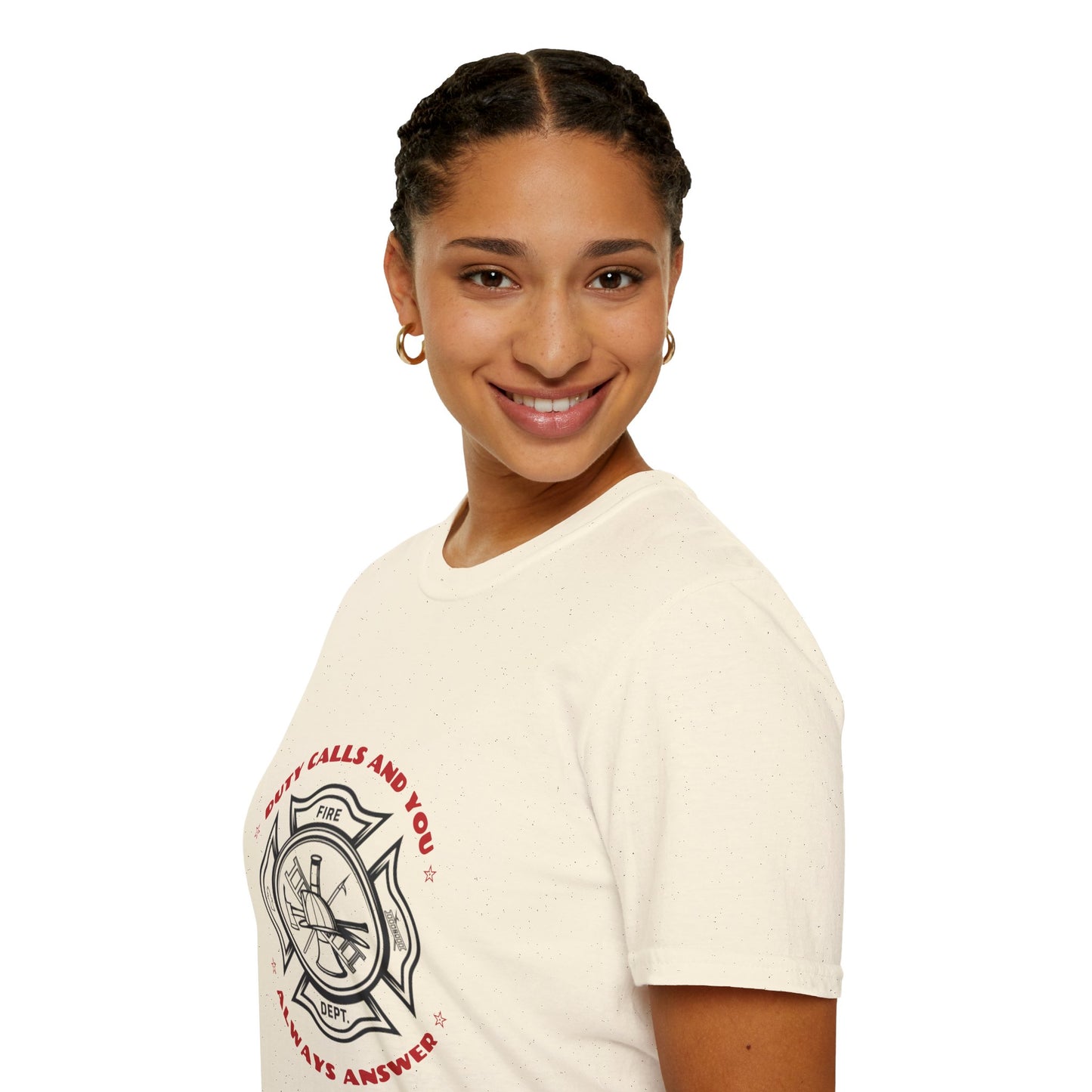 Firefighter Softstyle T-Shirt – Duty calls, and you always answer