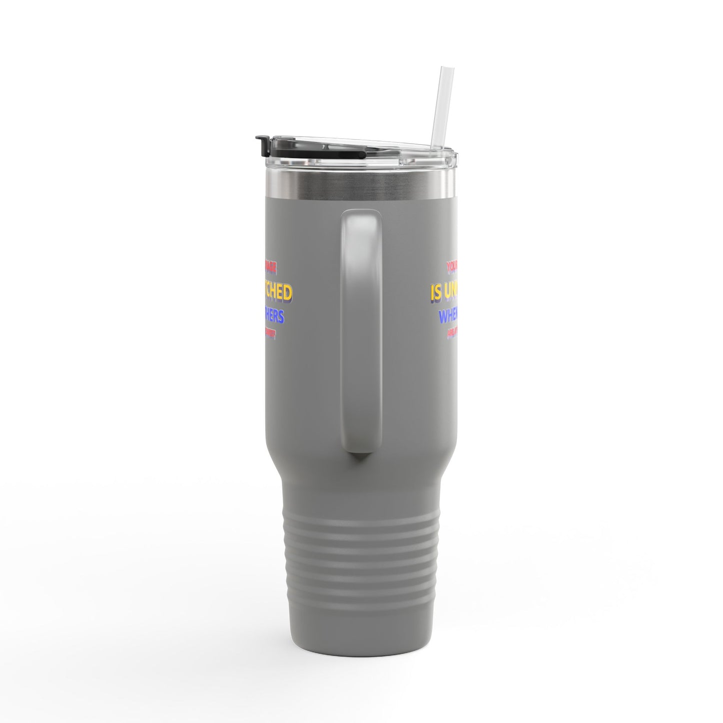 EMS Insulated Travel Mug, 40oz - Your courage is unmatched when others are at their lowest