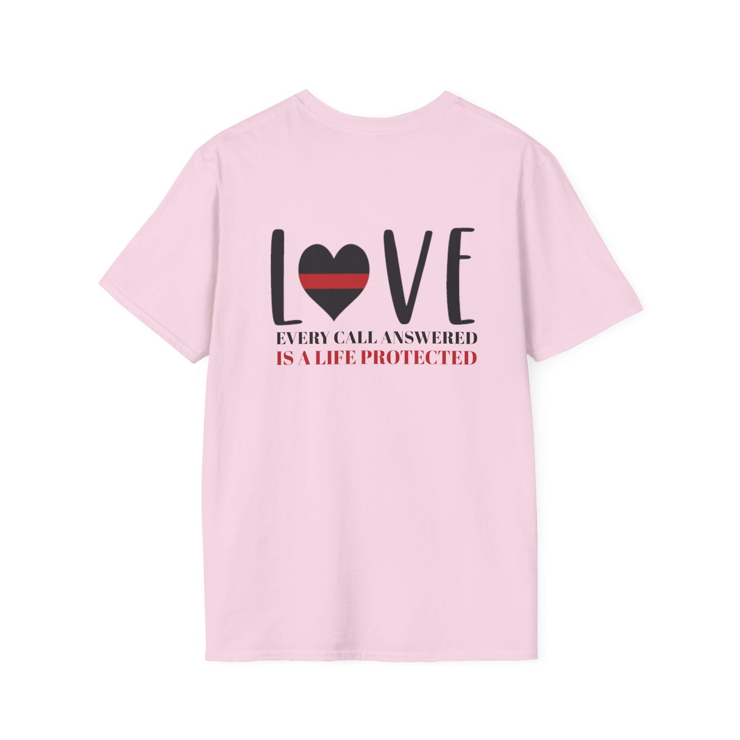 Firefighter Softstyle T-Shirt – Every call answered is a life protected