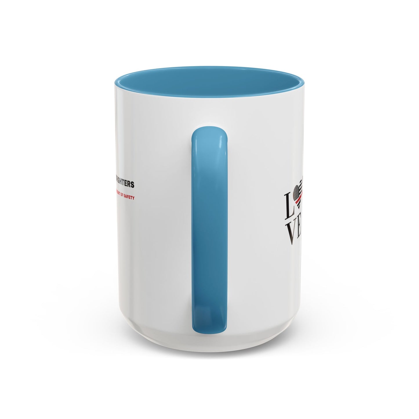 Firefighter Accent Coffee Mug – Firefighters are the heart of safety