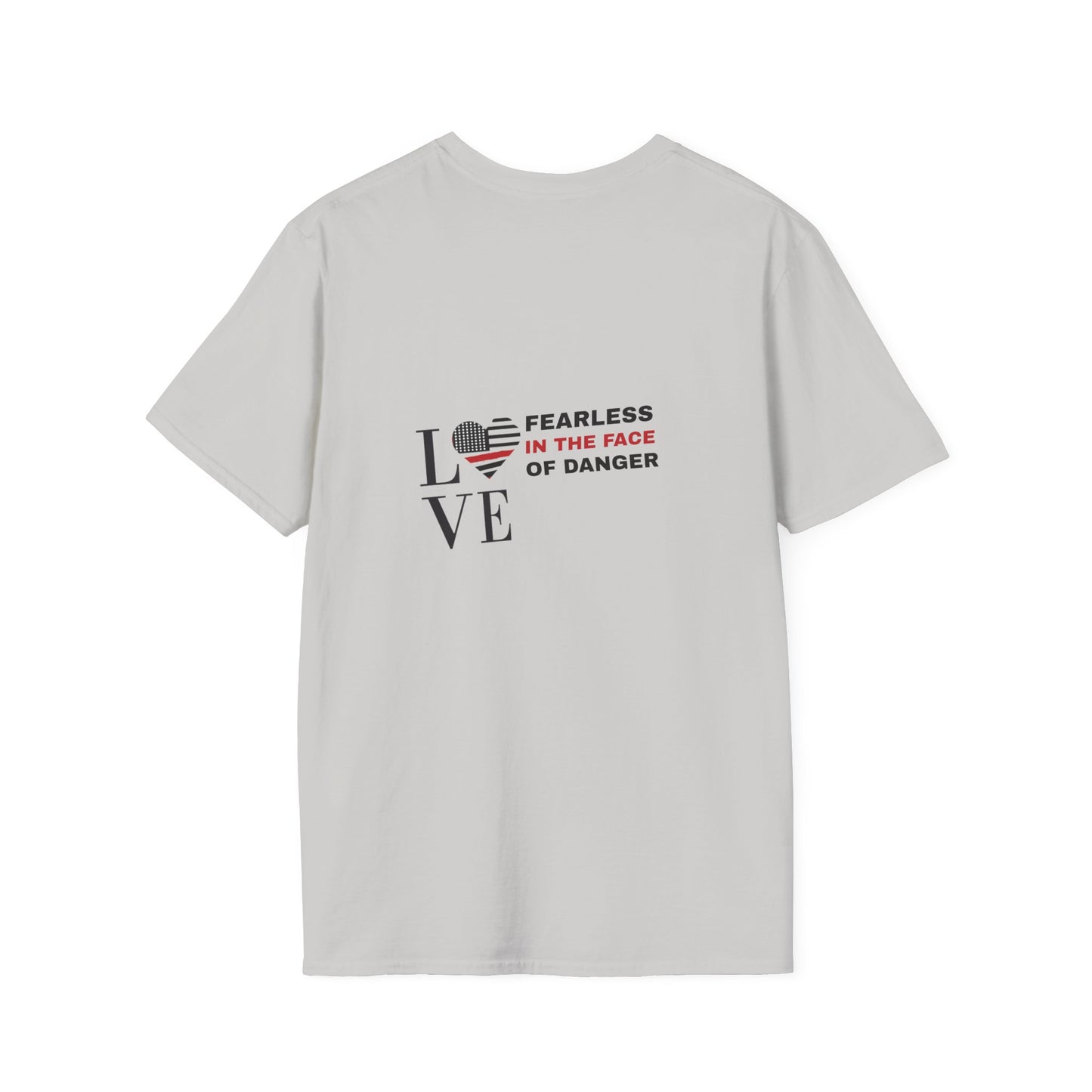 Firefighter Softstyle T-Shirt – Fearless in the face of danger