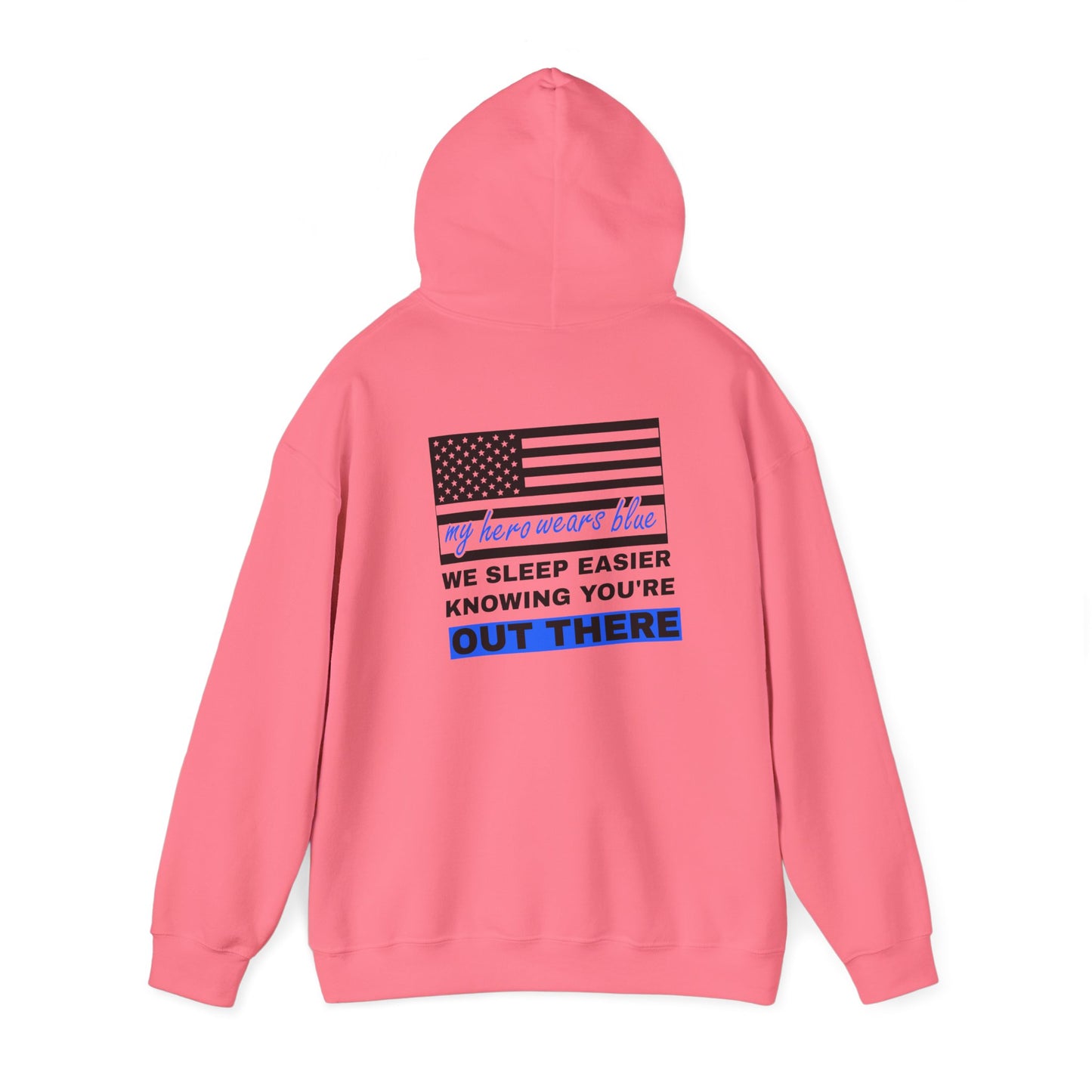 Police Hooded Sweatshirt – We sleep easier knowing you're out there