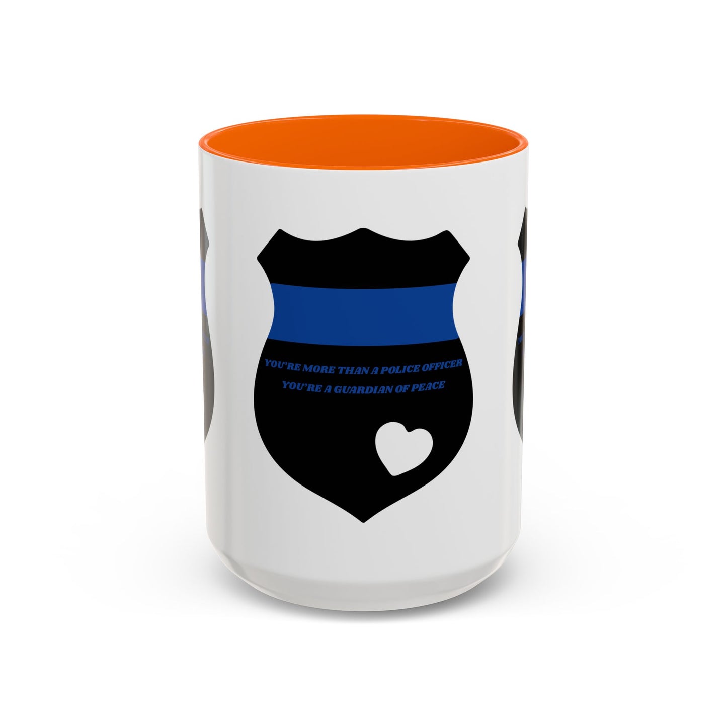 Police Accent Coffee Mug – You’re more than a police officer—you’re a guardian of peace