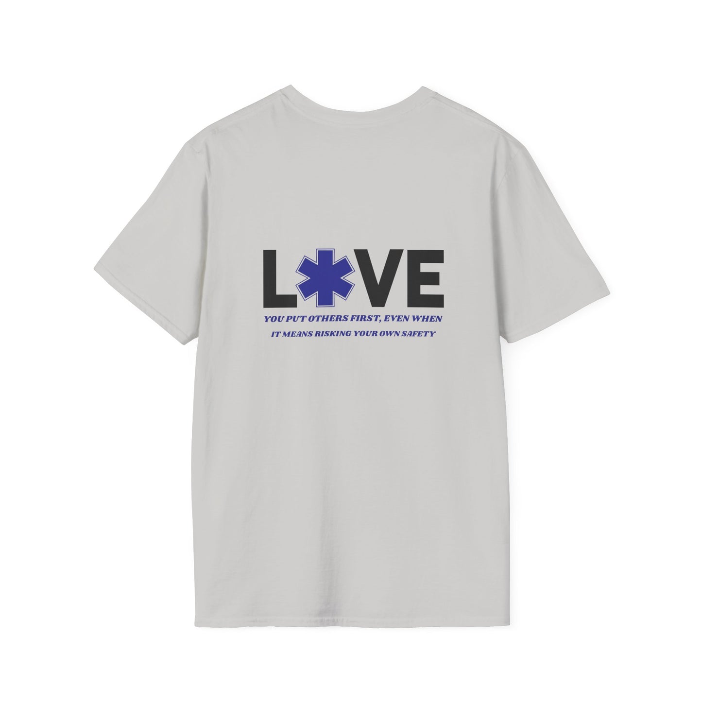 EMS Inspiration Softstyle T-Shirt – You put others first, even when it means risking your own safety