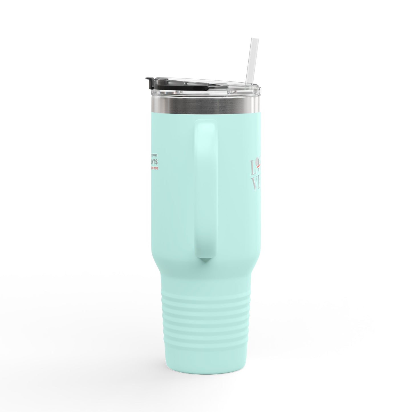 Firefighter Insulated Travel Mug, 40oz – Every second counts, and so do you