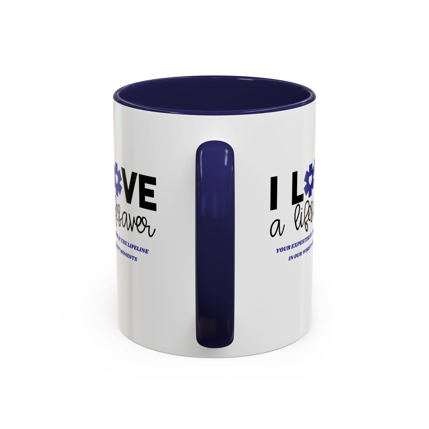 EMS Accent Coffee Mug – Your expertise is the lifeline in our worst moments