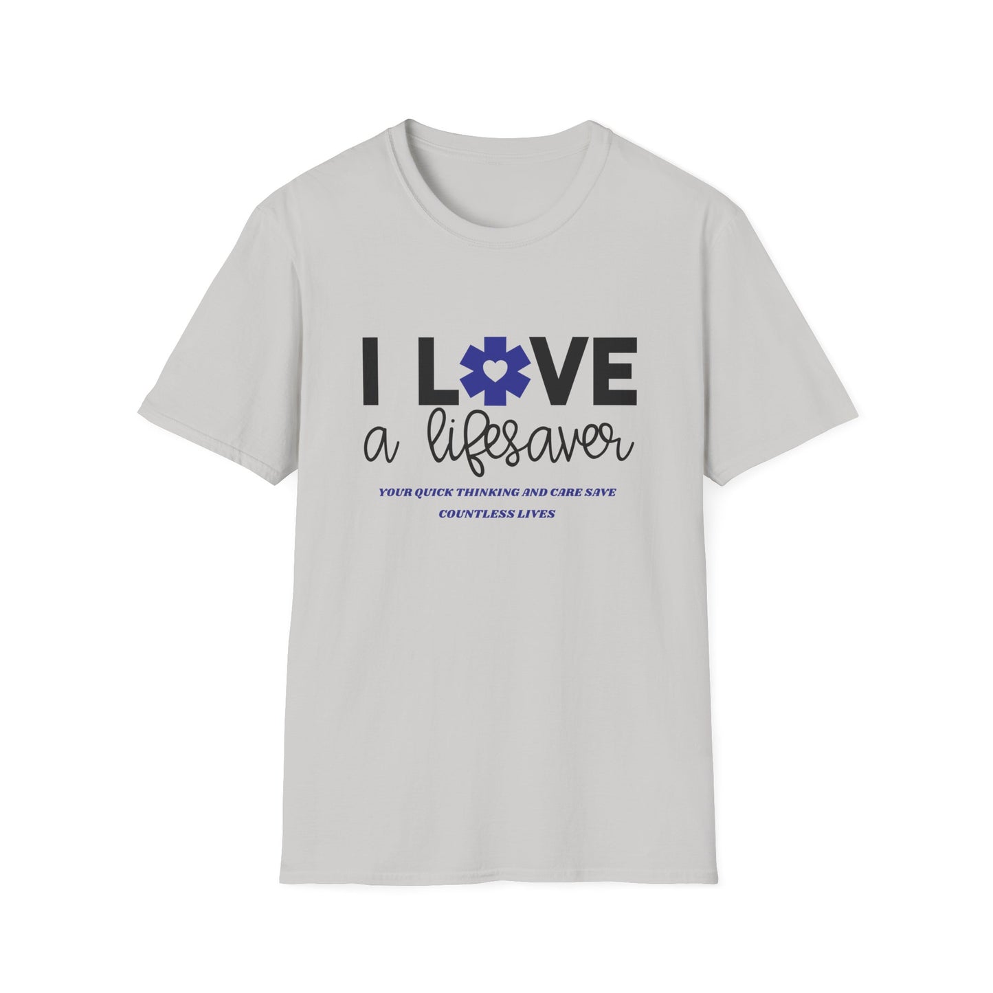 EMS Inspiration Softstyle T-Shirt – Your quick thinking and care save countless lives