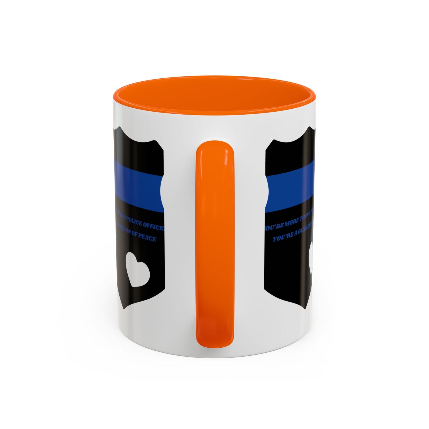 Police Accent Coffee Mug – You’re more than a police officer—you’re a guardian of peace