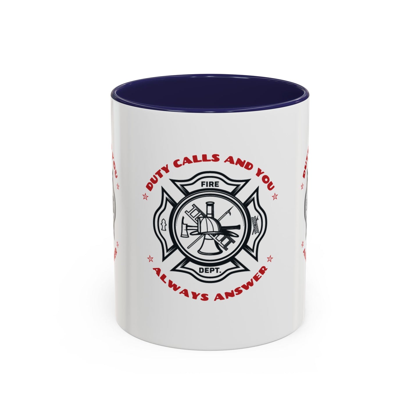 Firefighter Accent Coffee Mug – Duty calls, and you always answer