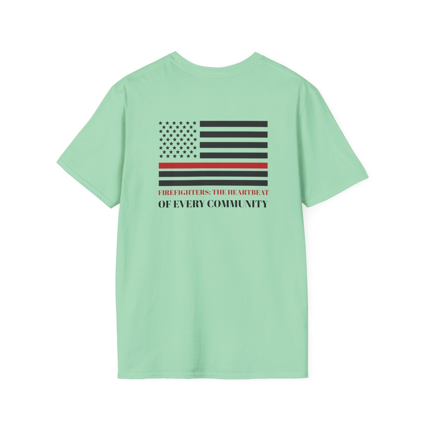 Firefighter Softstyle T-Shirt – Firefighters: The heartbeat of every community