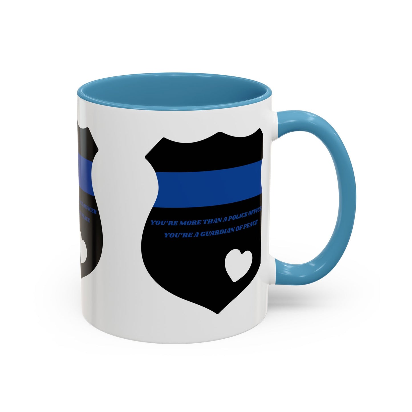 Police Accent Coffee Mug – You’re more than a police officer—you’re a guardian of peace