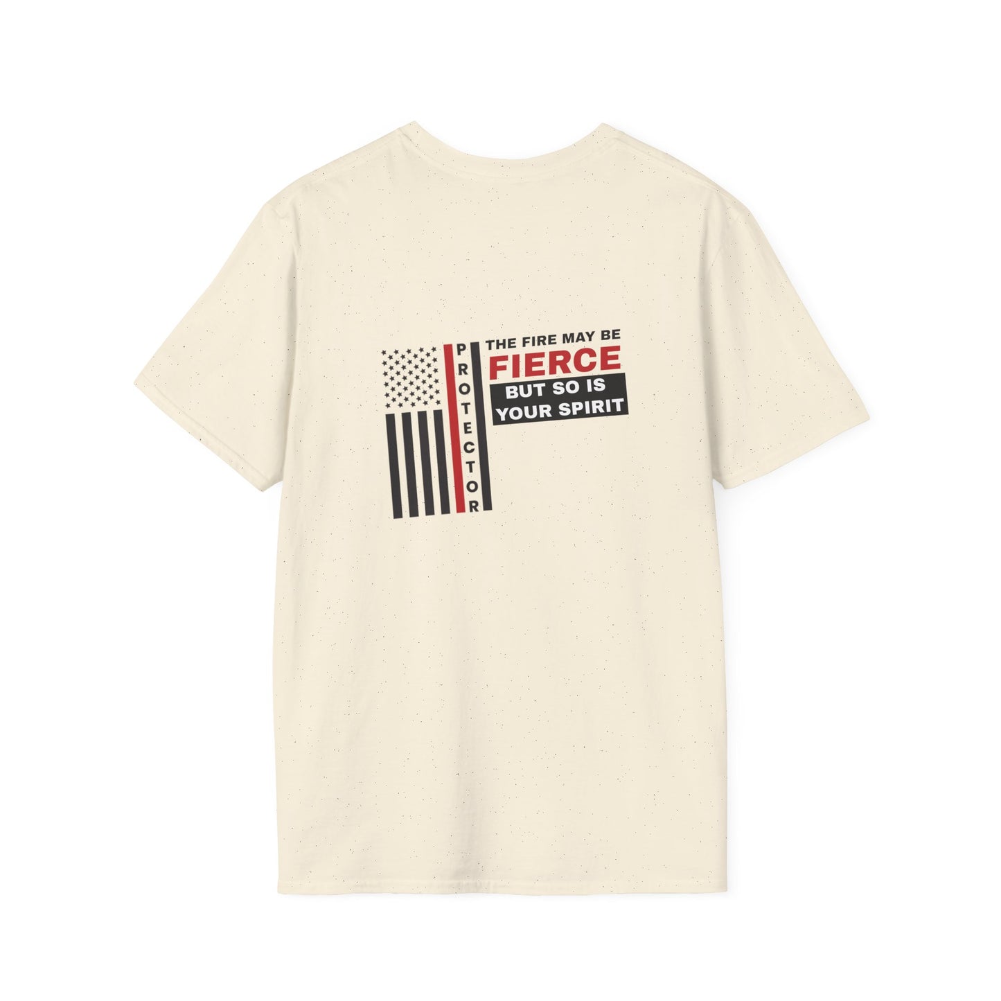 Firefighter Softstyle T-Shirt – The fire may be fierce, but so is your spirit