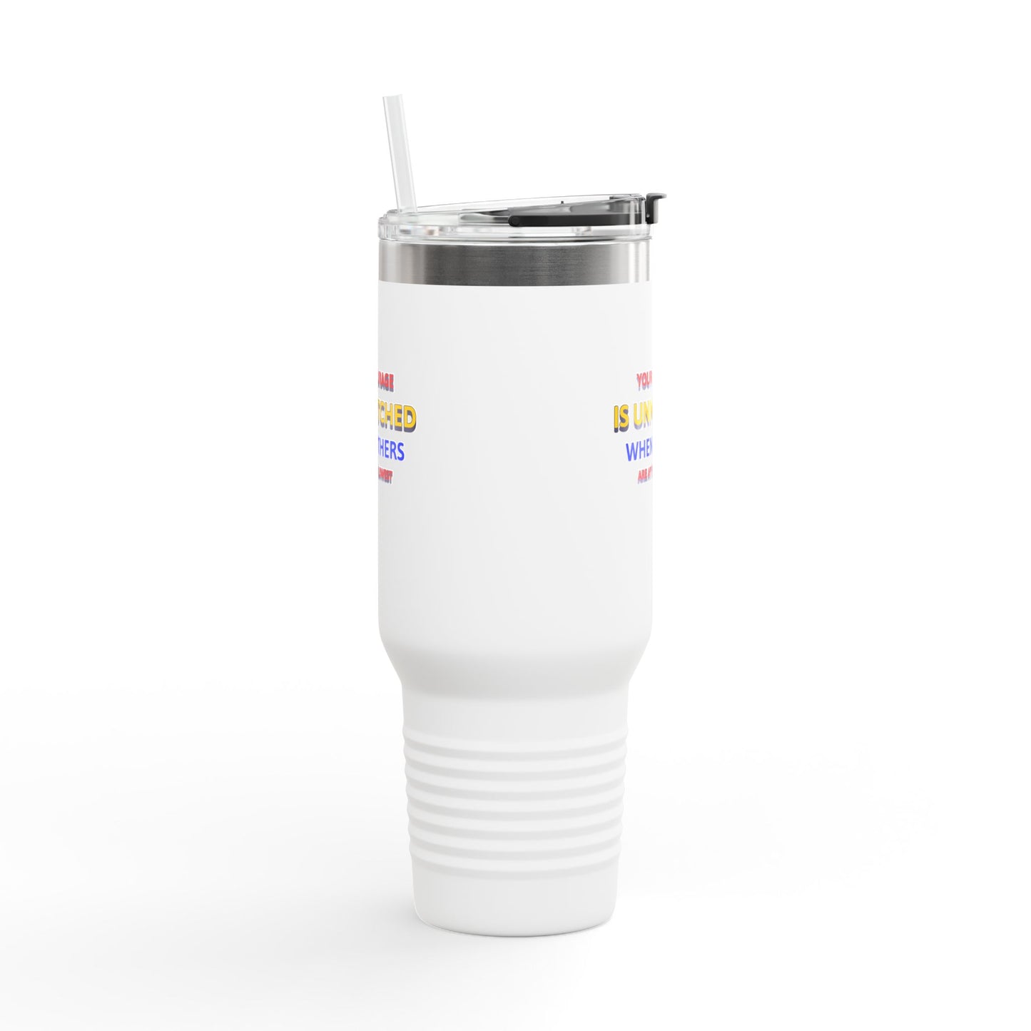 EMS Insulated Travel Mug, 40oz - Your courage is unmatched when others are at their lowest