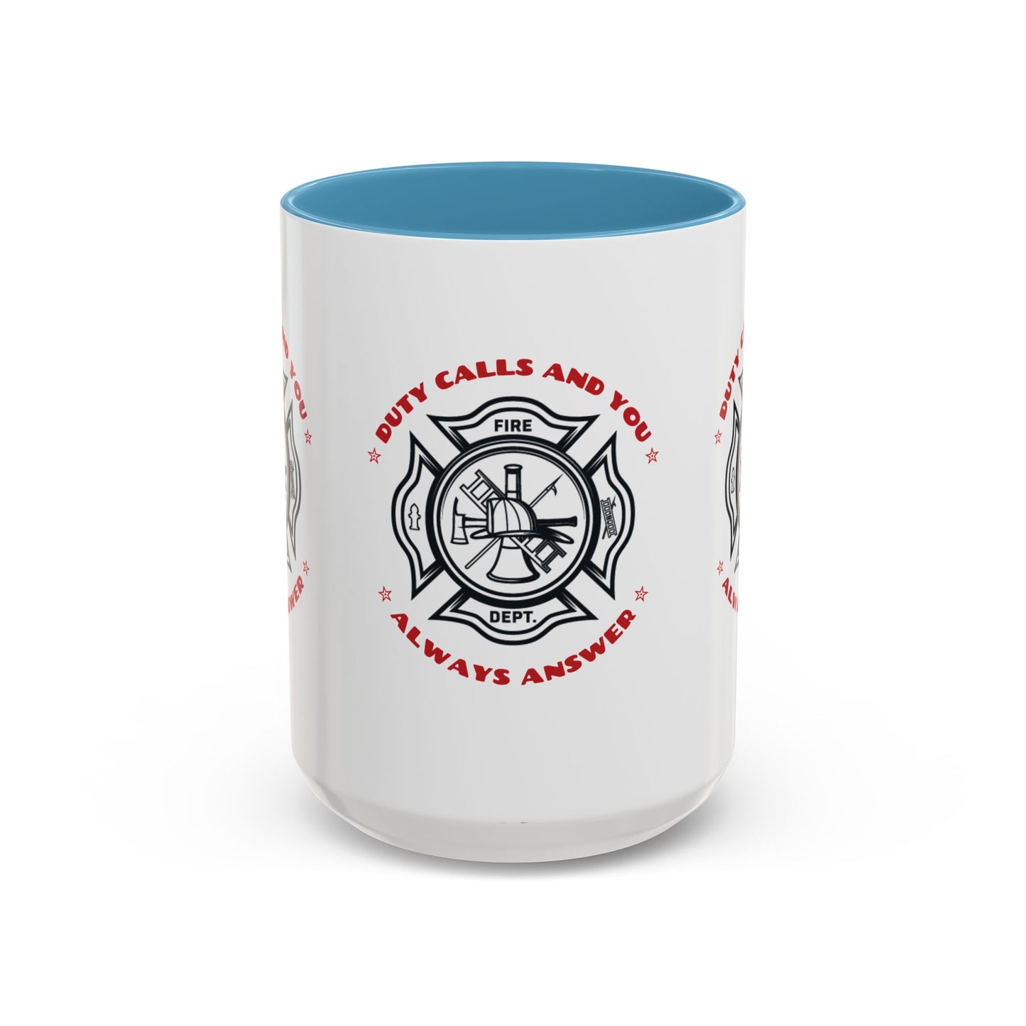Firefighter Accent Coffee Mug – Duty calls, and you always answer