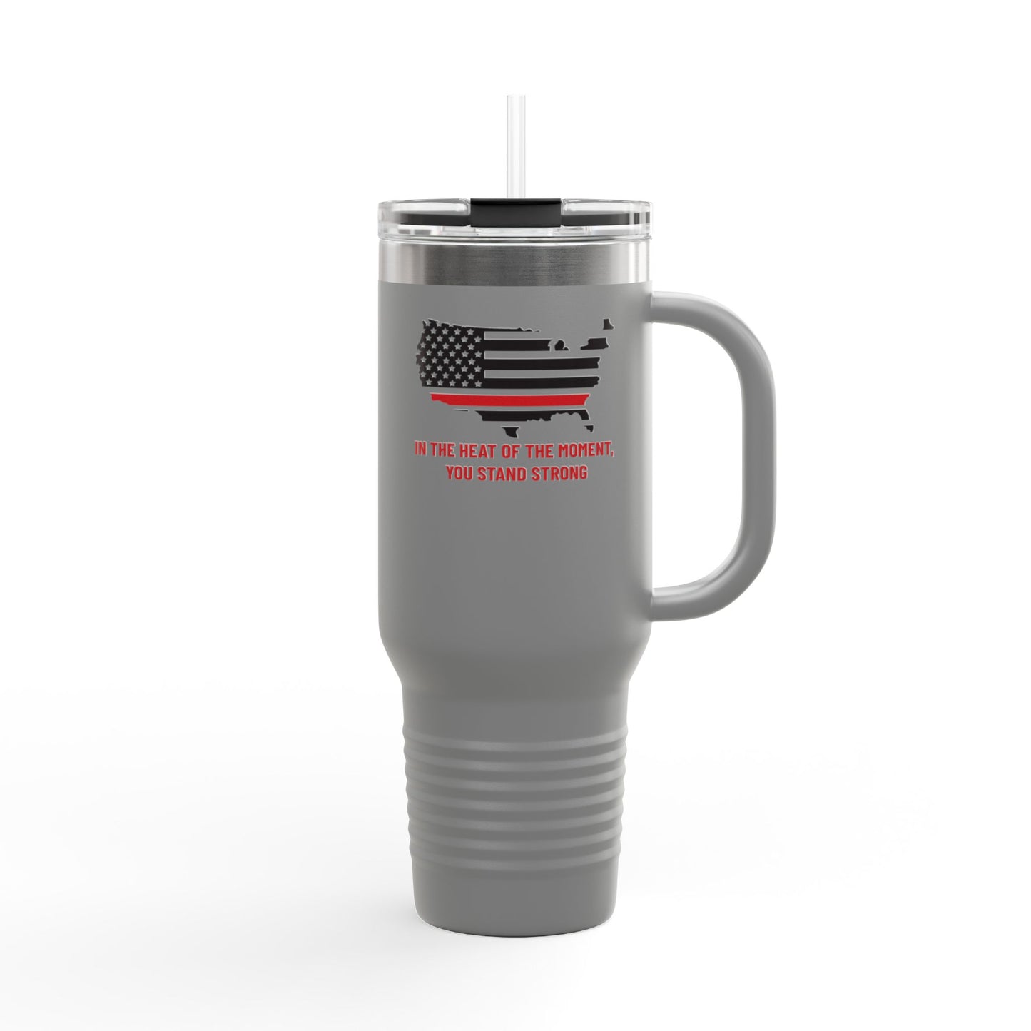 Firefighter Insulated Travel Mug, 40oz – In the heat of the moment, you stand strong