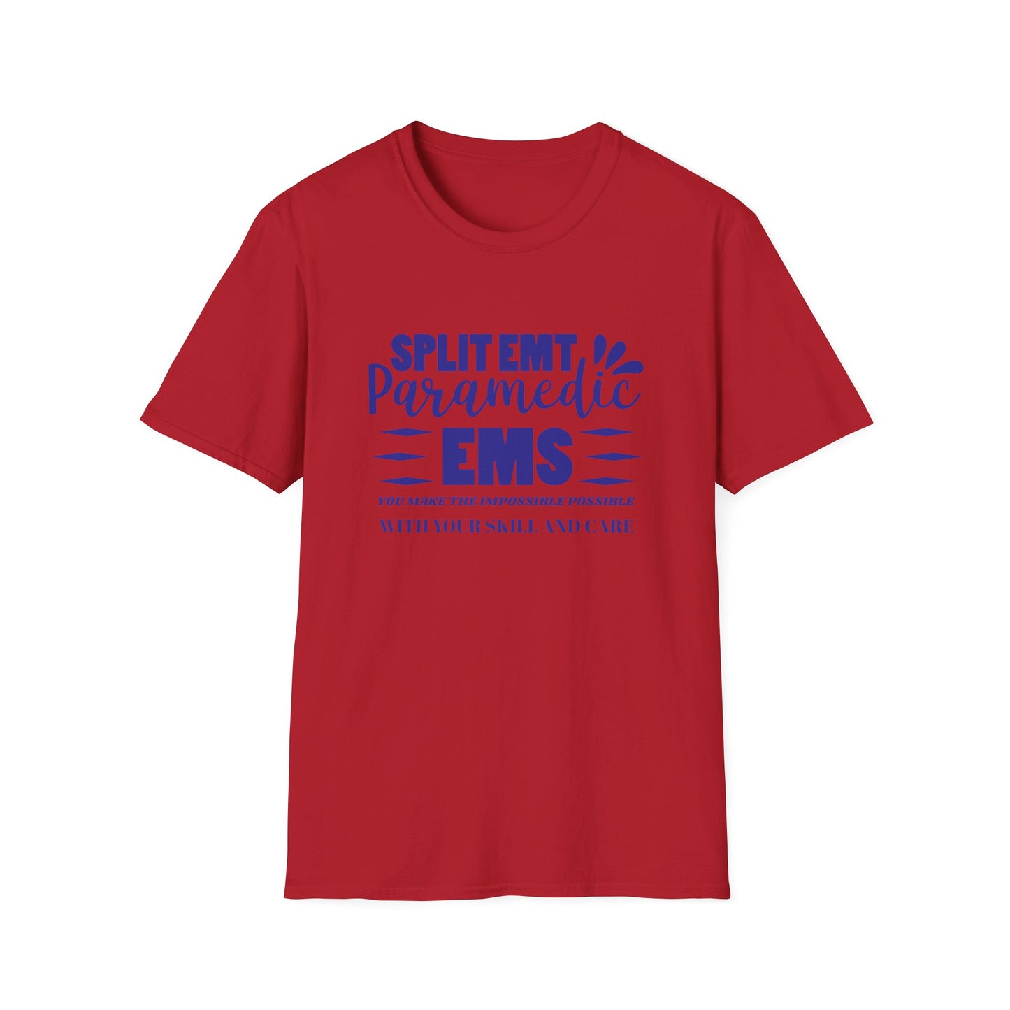 EMS Inspiration Softstyle T-Shirt – You make the impossible possible with your skill and care