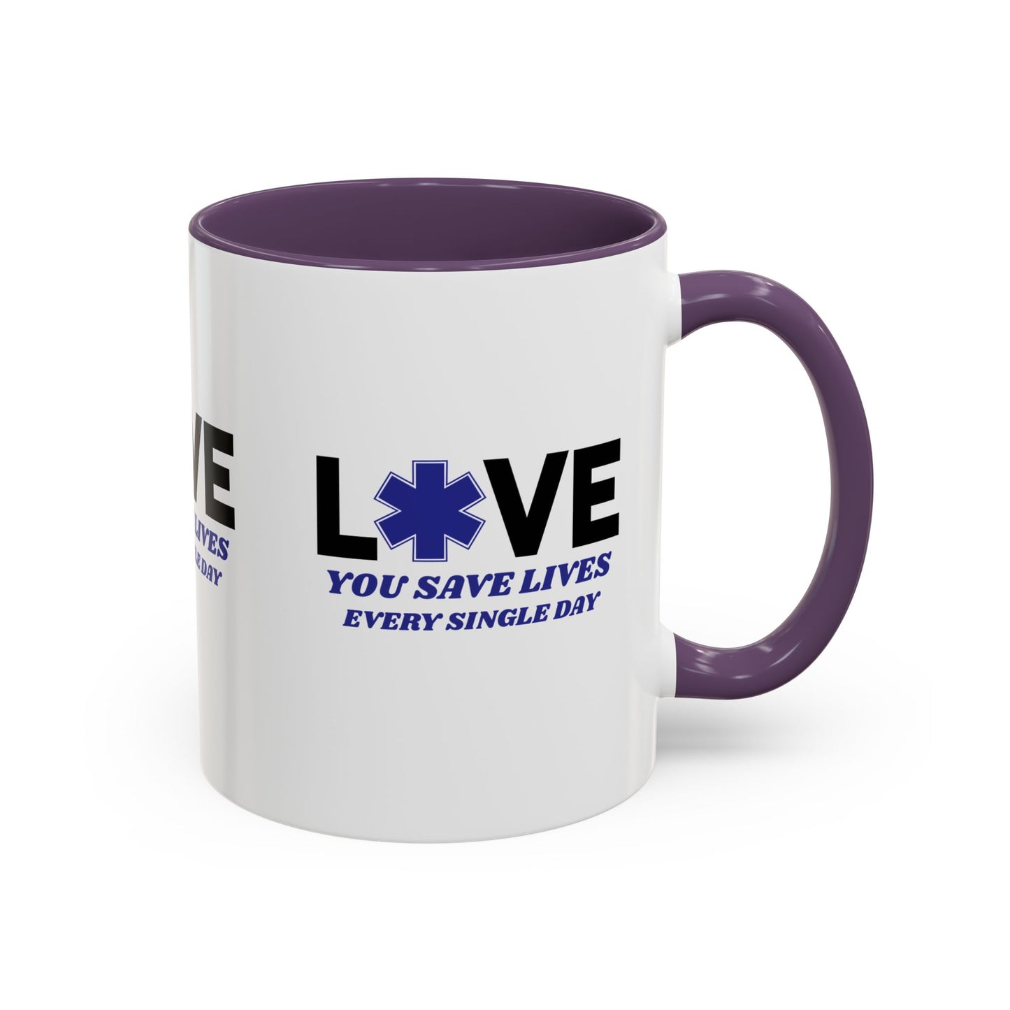 EMS Accent Coffee Mug – You save lives every single day