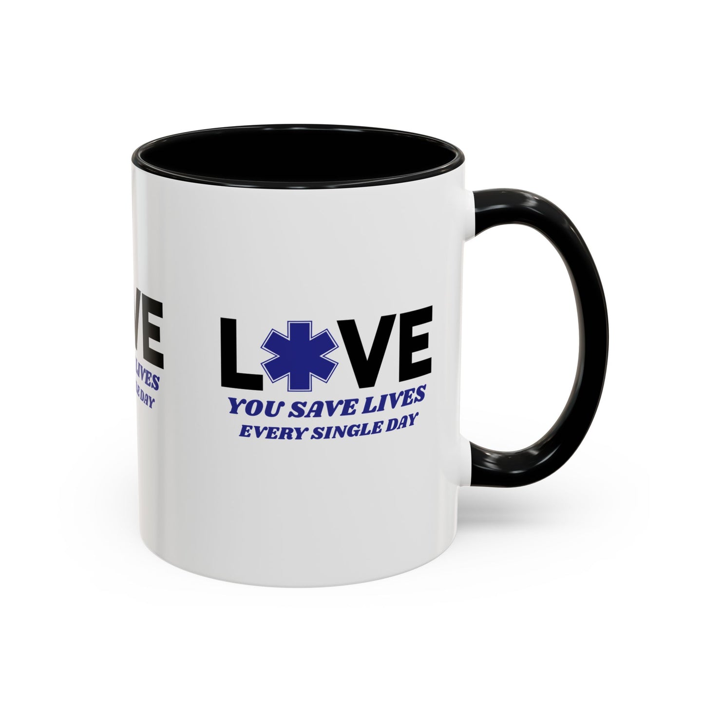 EMS Accent Coffee Mug – You save lives every single day