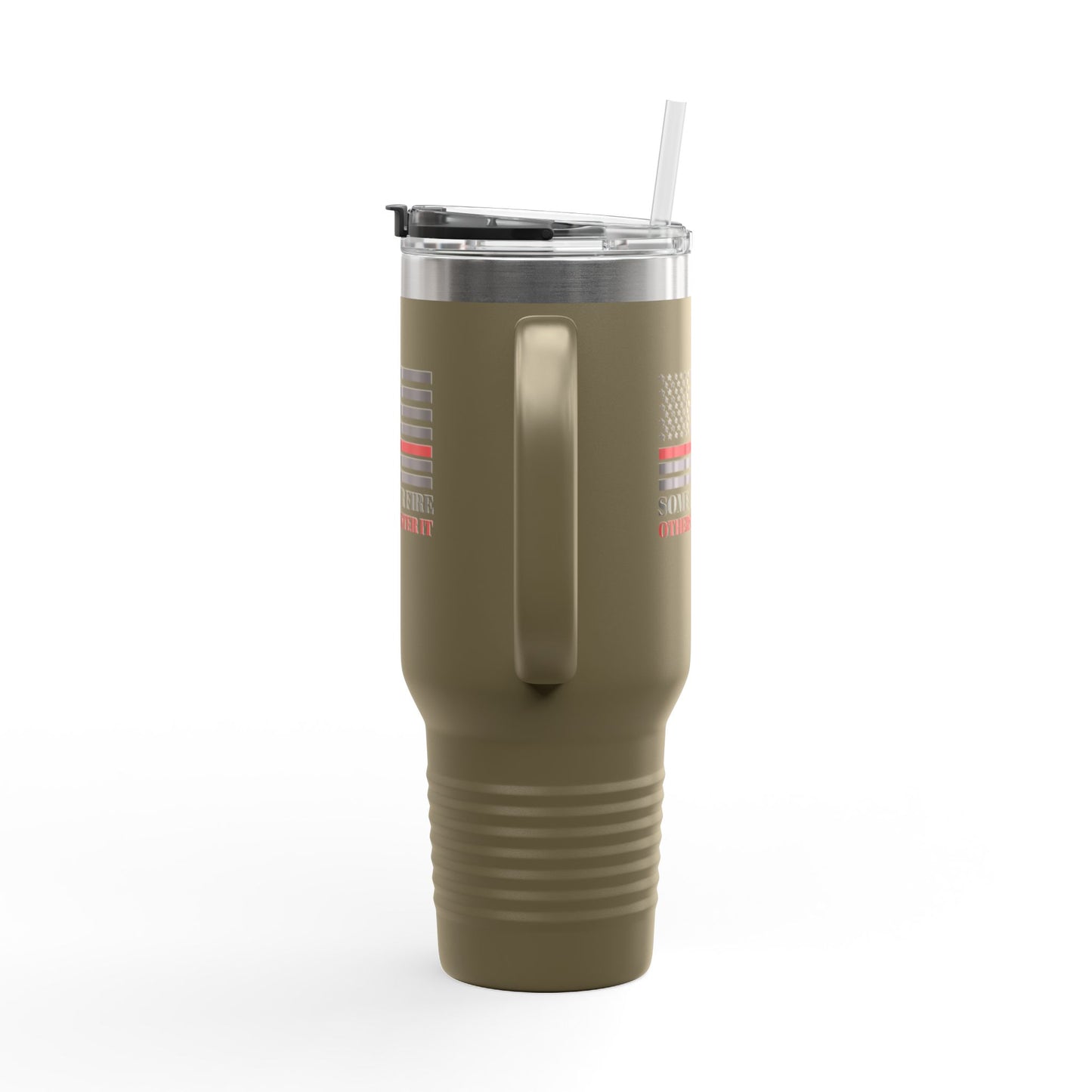 Firefighter Insulated Travel Mug, 40oz – Some fear fire, others master it