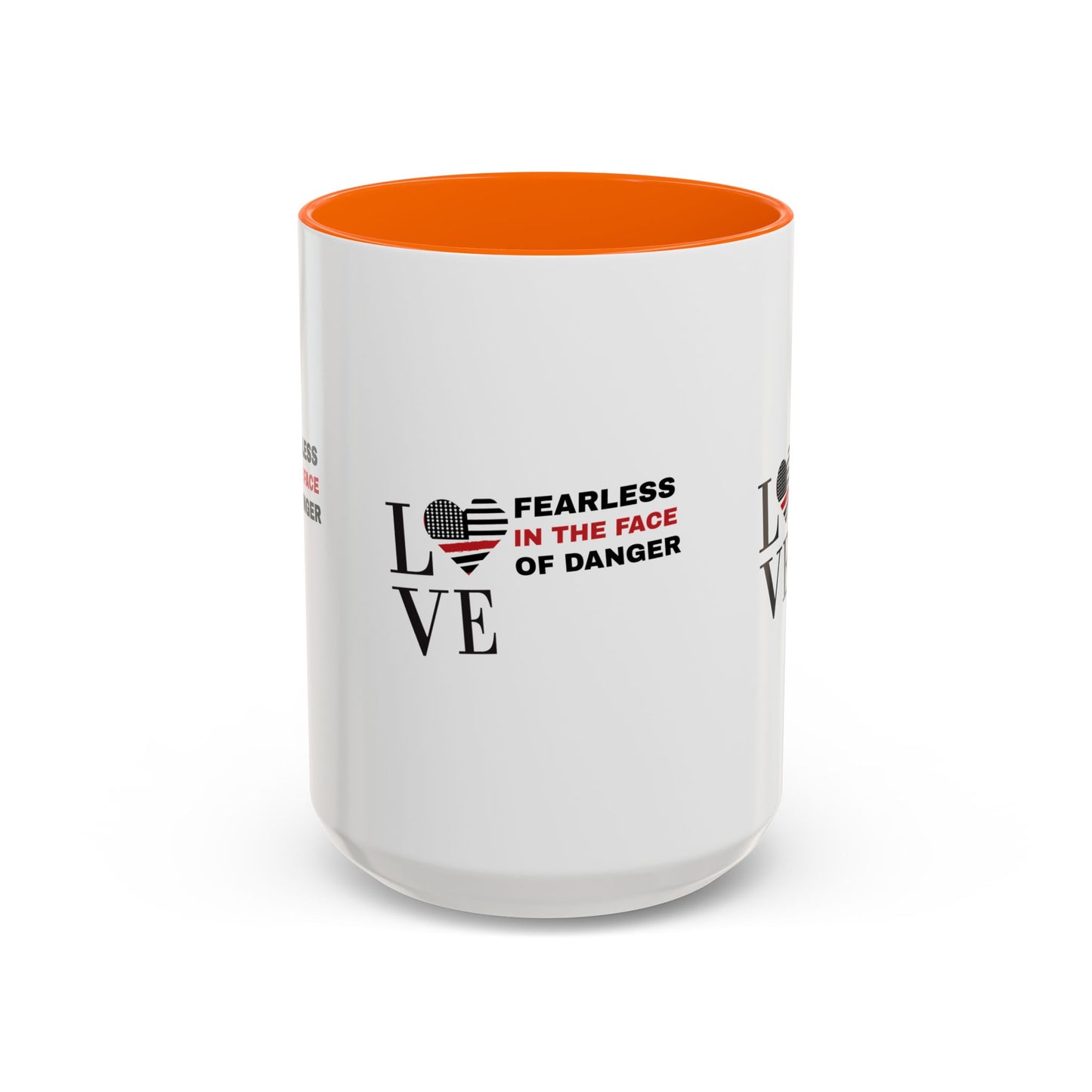 Firefighter Accent Coffee Mug – Fearless in the face of danger