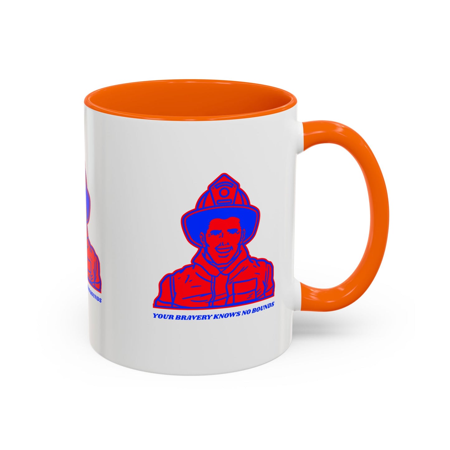 Firefighter Accent Coffee Mug – Your bravery knows no bounds