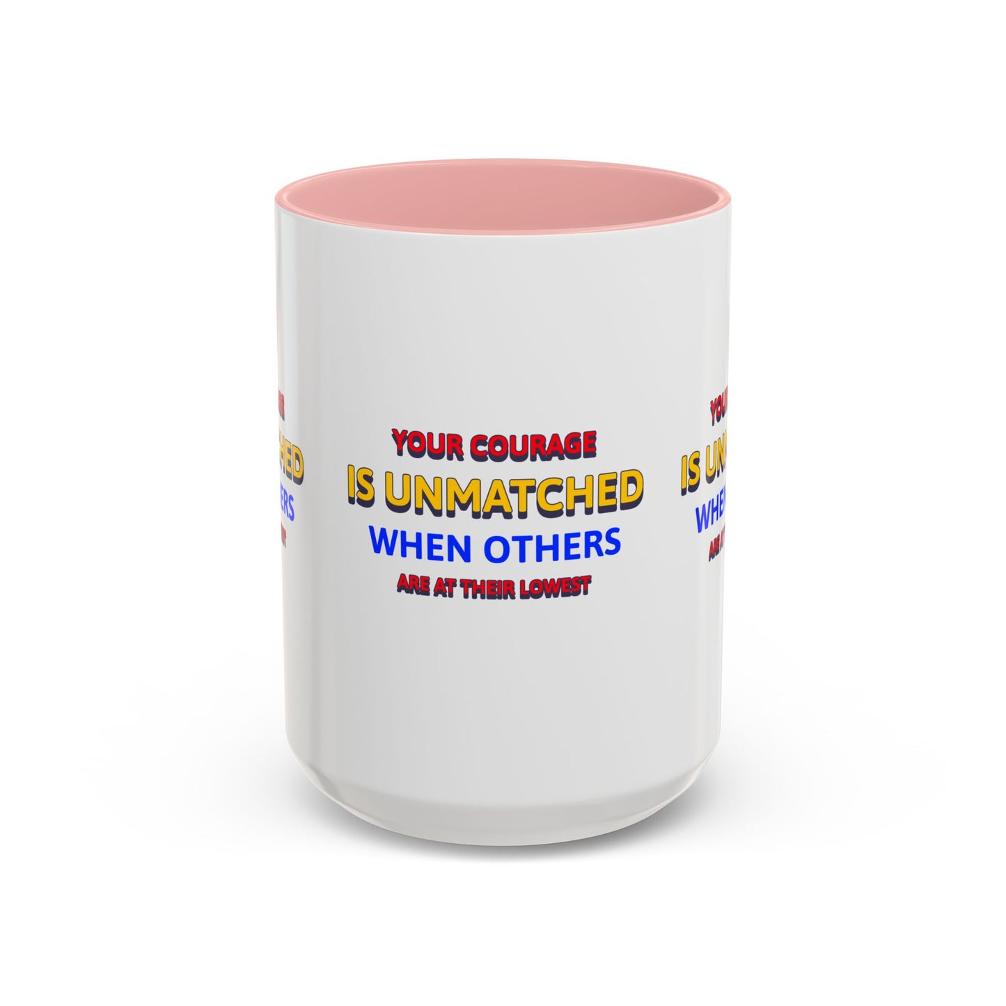 EMS Accent Coffee Mug – Your courage is unmatched when others are at their lowest
