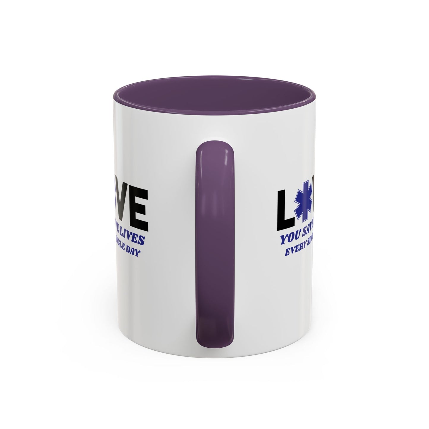 EMS Accent Coffee Mug – You save lives every single day