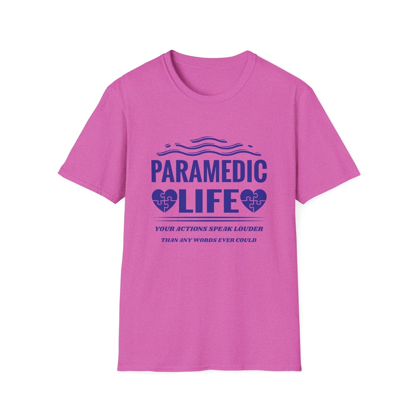 EMS Inspiration Softstyle T-Shirt – Your actions speak louder than any words ever could