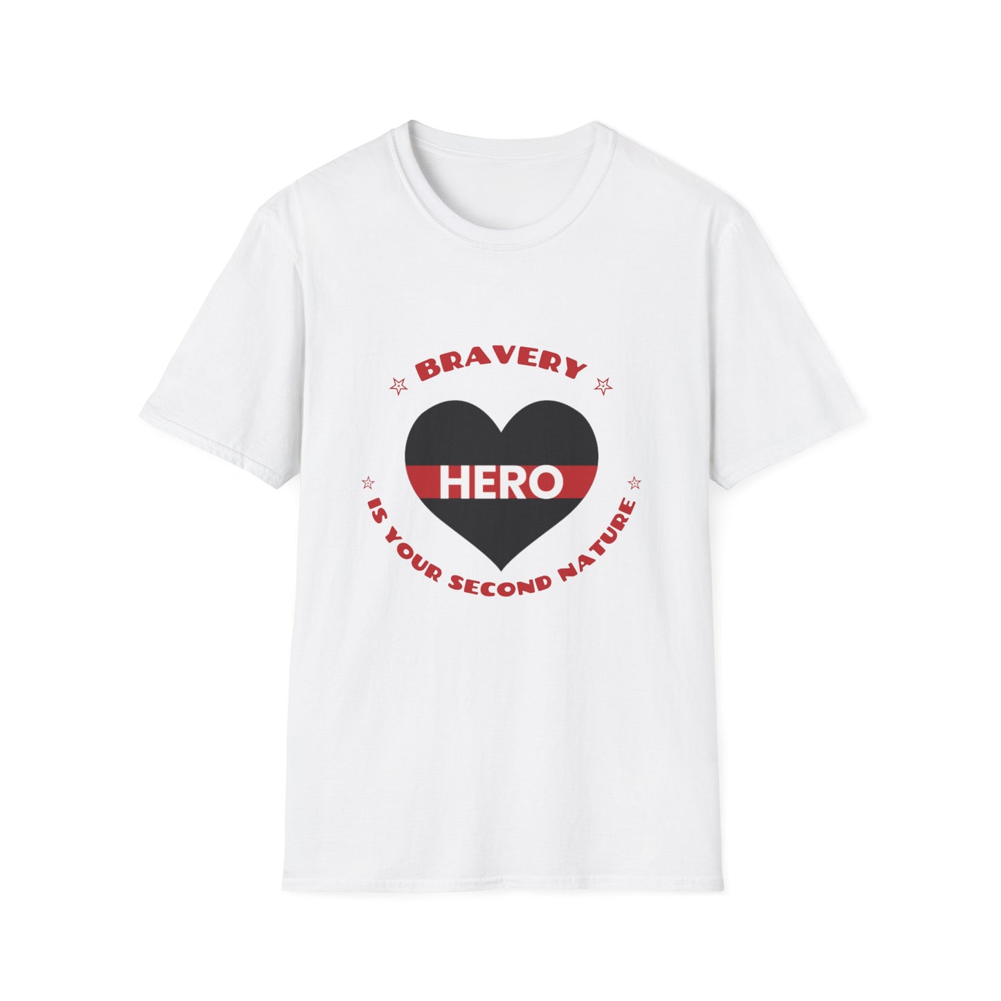Firefighter Softstyle T-Shirt – Bravery is your second nature